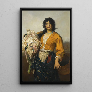 Luke Fildes - The Remnants Gatherer.webp