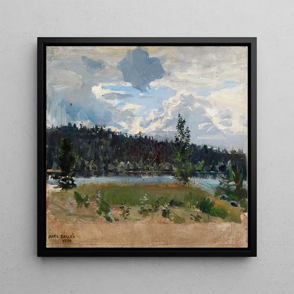 Lumière derrière les nuages - Akseli Gallen-Kallela