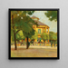Lusthaus Prater Wien - Carl Moll — gerahmtes Bild an der Wand