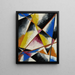 Kompositionen ohne Titel - Lioubov Popova — gerahmtes Bild an der Wand
