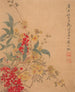 Pflaumen aus Wachs und Nandina - Ma Yuanyu — Ansicht des Kunstwerks