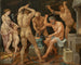 Venus und die Liebe im Atelier von Vulkan - Maarten van Heemskerck — Ansicht des Kunstwerks