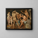 Venus und die Liebe im Atelier von Vulkan - Maarten van Heemskerck — gerahmtes Bild an der Wand