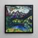 Landschaft von Obersdorf - Konrad Mgi — gerahmtes Bild an der Wand