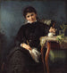 Madame Anna Seekamp, die Schwester der Künstlerin - Bertha Wegmann — Ansicht des Kunstwerks