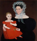 Madame Mayer und ihre Tochter - Ammi Phillips — Ansicht des Kunstwerks