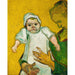 Reproduktion des Gemäldes Madame Roulin und ihr Baby - Vincent van Gogh