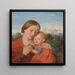 Madone und Kind - Edward Thompson Davis — gerahmtes Bild an der Wand
