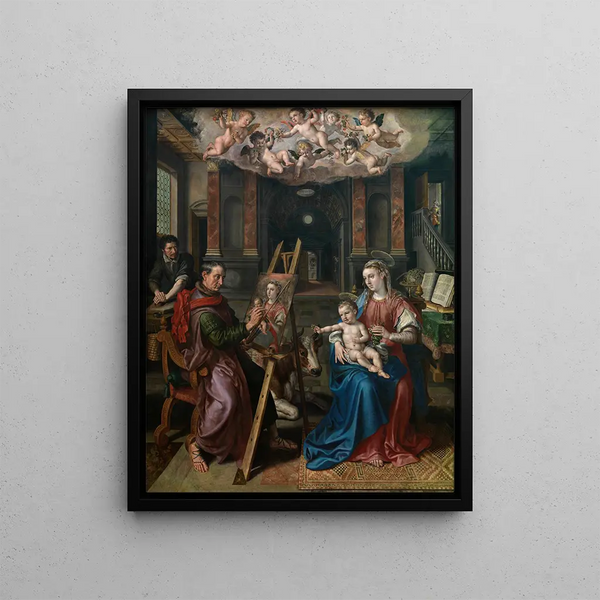 Maerten De Vos - Saint Luke Painting the Virgin.webp