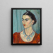 Frida Kahlo - Magda Nach — gerahmtes Bild an der Wand