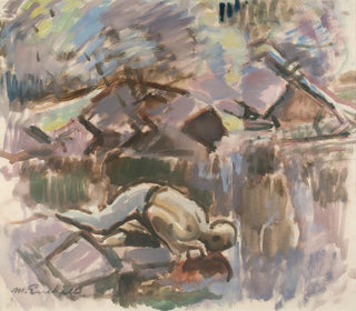 Au printemps - Magnus Enckell — Ansicht des Kunstwerks