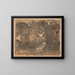 Weihnachtsbaum - Magnus Enckell — gerahmtes Bild an der Wand