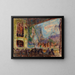 Innenansicht des finnischen Opernhauses - Magnus Enckell — gerahmtes Bild an der Wand