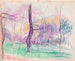Landschaft aus Bäumen - Magnus Enckell — Ansicht des Kunstwerks