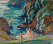 Felsenküste bei Sonnenlicht in Portofino - Magnus Enckell — Ansicht des Kunstwerks