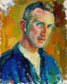 Selbstporträt - Magnus Enckell — Ansicht des Kunstwerks