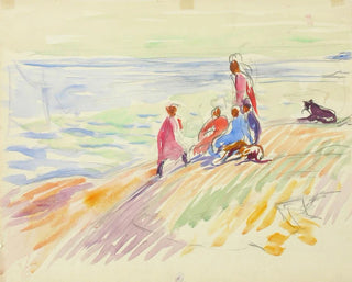 Magnus Enckell - Shore Landscape.webp