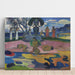 Reproduktion des Gemäldes Mahana no atua, Jour du seigneur - Paul Gauguin