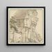 Haus eines Bauern - Isaac van Ostade — gerahmtes Bild an der Wand