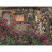 Reproduktion des Gemäldes Haus im Freien unter den Rosen - Henri Le Sidaner