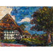 Häuser von Fehmarn - Ernst Ludwig Kirchner — in einem Innenraum präsentiert
