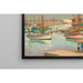 Reproduktion des Gemäldes Häuser am Hafen auf der Insel Yeu - Henri Lebasque