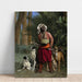 Reproduktion des Gemäldes Meister der Hunde - Jean-Léon Gérôme