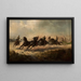 Charge d'Artillerie - Maksymilian Gierymski — gerahmtes Bild an der Wand
