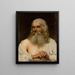 Buste eines alten Mannes - Maksymilian Gierymski — gerahmtes Bild an der Wand