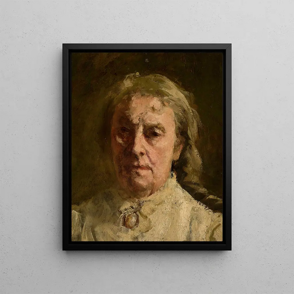 Maksymilian Gierymski - Head of a woman.webp