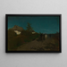 Nacht - Maksymilian Gierymski — gerahmtes Bild an der Wand