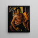 Selbstporträt - Malvin Gray Johnson — gerahmtes Bild an der Wand