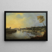 Szene von Sevilla, eine Aussicht auf Sevilla - Manuel Barrón — gerahmtes Bild an der Wand