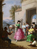 Akklamationen an den Toren des Bauernhofs - Manuel Cabral Aguado Bejarano — Ansicht des Kunstwerks