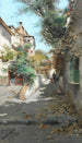 Straßenszene in Granada - Manuel García y Rodríguez — Ansicht des Kunstwerks
