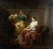 Marc Antoine tödlich verwundet mit Kleopatra - Louis Moritz — Ansicht des Kunstwerks