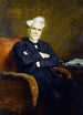 Portrait Henri Rochefort, Politiker und Schriftsteller 1831-1913 - Marcel Baschet — gerahmtes Bild an der Wand