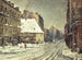 La Rue du Mont-Cenis, effet de neige - Léon Cogniet — Ansicht des Kunstwerks