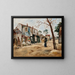 Rue Saint-Ouen - Marcel Leprin — gerahmtes Bild an der Wand