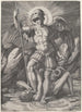 Saint Michel - Marco Dente — gerahmtes Bild an der Wand