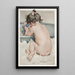 La Poupée - Marguerite Delorme — gerahmtes Bild an der Wand
