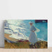Reproduktion des Gemäldes Maria am Strand in Biarritz von Joaquín Sorolla