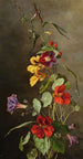 Blumen der Kapuzinerkresse - Maria Kazanowska — Ansicht des Kunstwerks