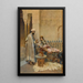 Das Geschenk - Maria Martinetti — gerahmtes Bild an der Wand