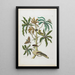 Raupen und Insekten mit Laub - Maria Sibylla Merian — gerahmtes Bild an der Wand