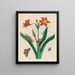 Lis rot - Maria Sibylla Merian — gerahmtes Bild an der Wand