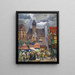 München am Anger - Maria Weith — gerahmtes Bild an der Wand