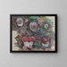 Pilze - Maria Yakunchikova — gerahmtes Bild an der Wand
