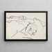 Cavalier - Marian Kopf — gerahmtes Bild an der Wand