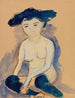 Hélène avec une coiffure japonaise à la mode - Marianne von Werefkin — Ansicht des Kunstwerks
